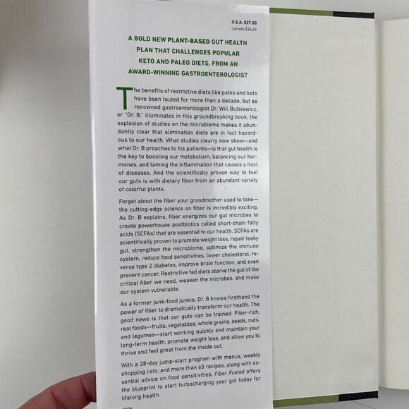 ๐ 3/$25 Fiber Fueled by Will Bulsiewicz, MD | Hardcover - Picture 4 of 6